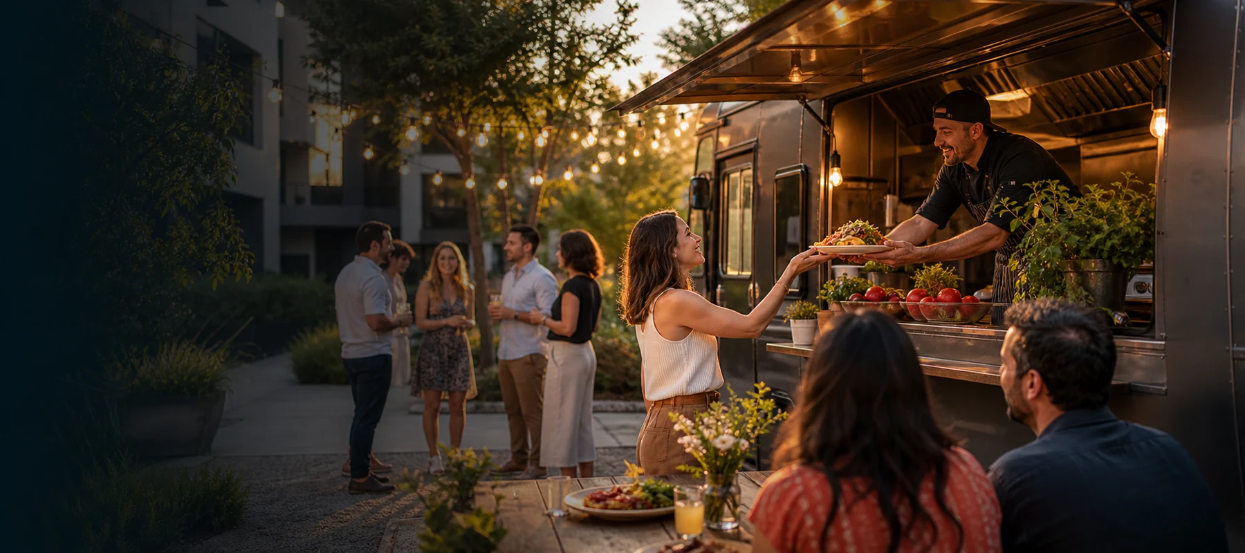 CurbTable food vendor and community gathering