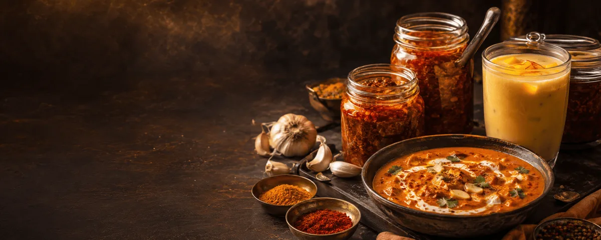 Garlic Jam food and beverage brand imagery